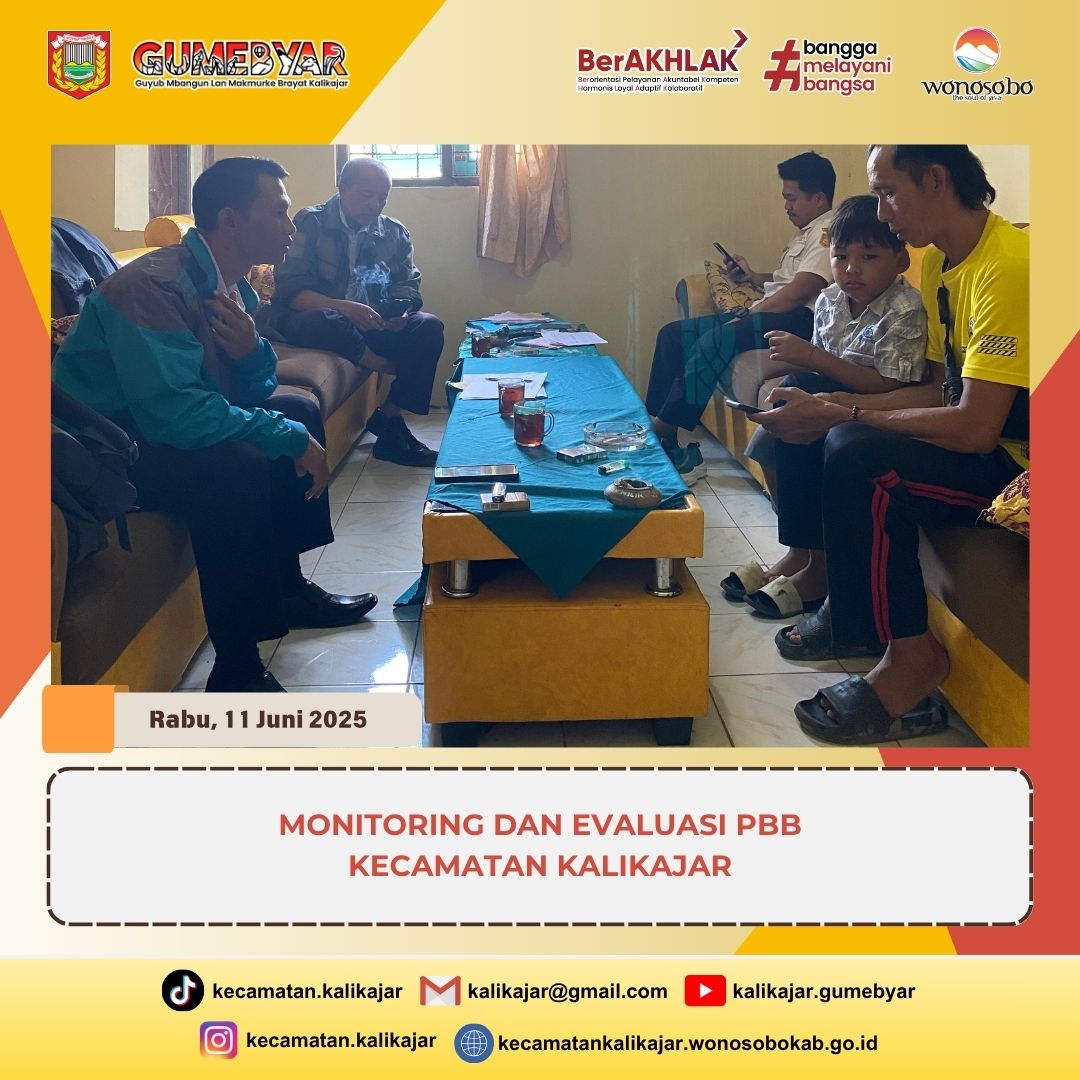 monitoring-evaluasi-pbb-kecamatan-kalikajar