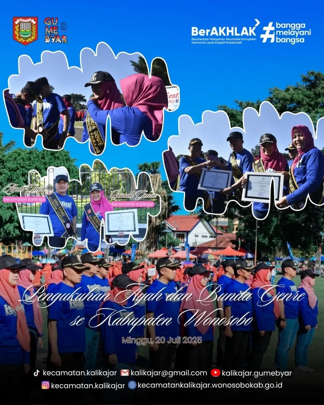 pengukuhan-ayah-bunda-genre-se-kabupaten-wonosobo