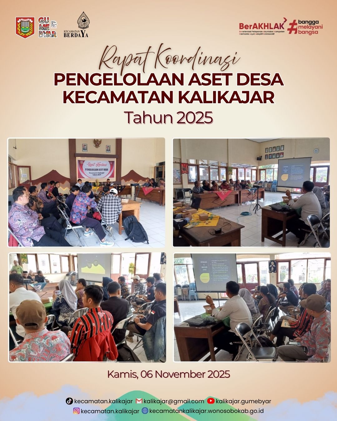 rapat-koordinasi-pengelolaan-aset-desa-kecamatan-kalikajar-tahun-2025