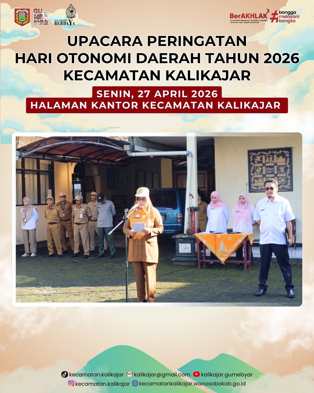 peringati-hari-otonomi-daerah-2026-kecamatan-kalikajar