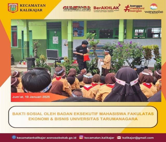 BAKTI SOSIAL OLEH BADAN EKSEKUTIF MAHASISWA FAKULATAS ΕΚΟΝΟΜΙ & BISNIS UNIVERSITAS TARUMANAGARA