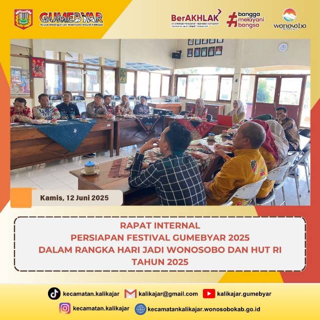 RAPAT INTERNAL PERSIAPAN FESTIVAL GUMEBYAR 2025