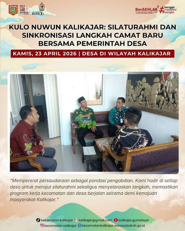 mempererat-sinergi-camat-baru-kalikajar-awali-masa-bakti-dengan-sambang-desa